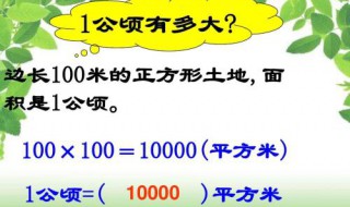 一公顷是多少亩土地 中间是怎么换算的