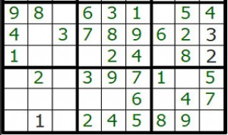 数独怎么玩 数独方法