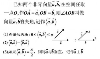 向量a×向量b怎么运算 向量A乘以向量B=