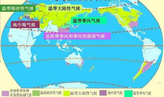 季风气候的特点 各种季风气候的特点详解