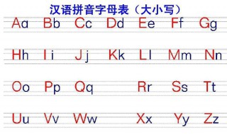 大写字母怎么读 26个大写字母怎么读