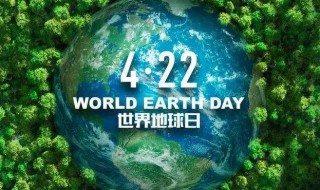 4月22日是什么日子 世界地球日和世界法律日简介