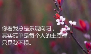 生活语录心情短语 生活语录心情感悟说说