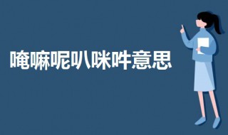 唵嘛呢叭咪吽什么意思 一起来了解一下