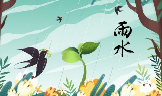 雨水温馨简短一句话 关于雨水节气祝福语