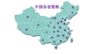 中国各省简称是什么 什么是省份简称