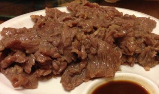 白灼牛肉做法 白灼牛肉正宗做法