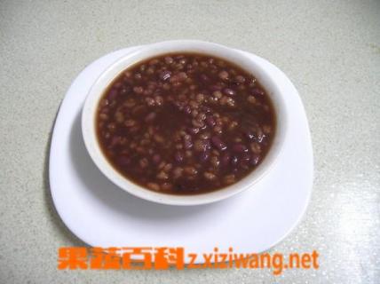 红豆燕麦粥