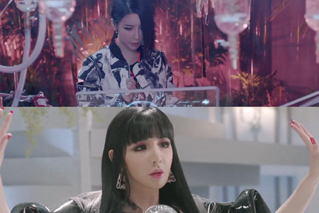 YG女团2ne1 come back home MV变身女战士