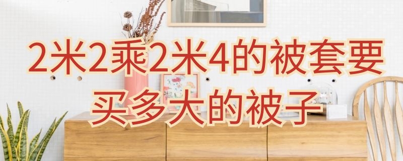 米2乘2米4的被套要买多大的被子"