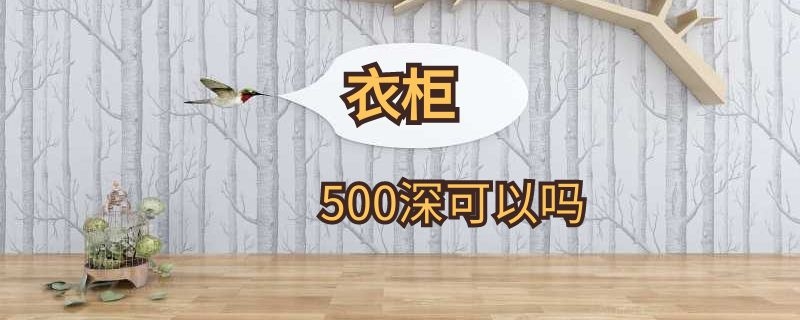 衣柜500深可以吗