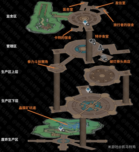 原神梅洛彼得堡地图一览-原神梅洛彼得堡全地图资料