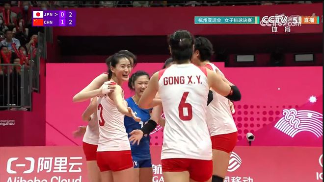 中国女排3-0击败日本队，夺亚运金牌