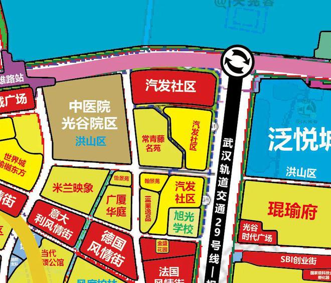 光谷 | 汽发社区用地属性调整！