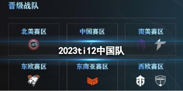 2023ti12中国队-DOTA22023ti12中国队介绍