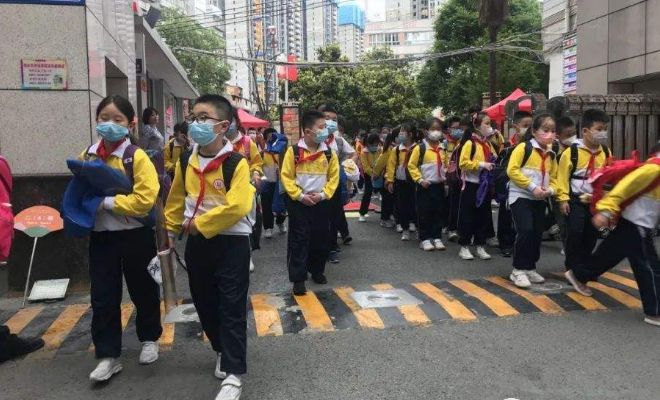 浙江绍兴某“贵族小学”接学生场面，堪称豪车借鉴，网友：穷笑了