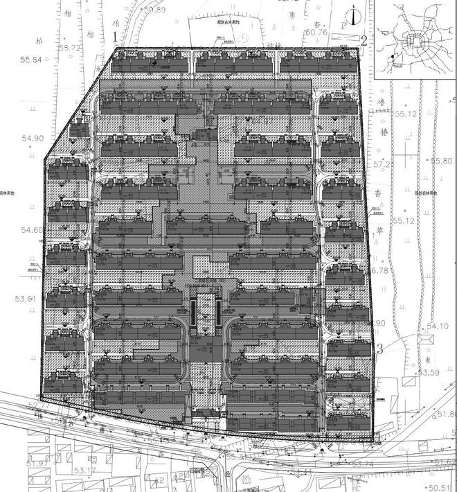 北京城建拿地3年后，对外公示房山区长沟镇项目规划图