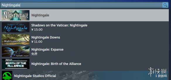 夜莺游戏steam叫什么-夜莺游戏steam名字