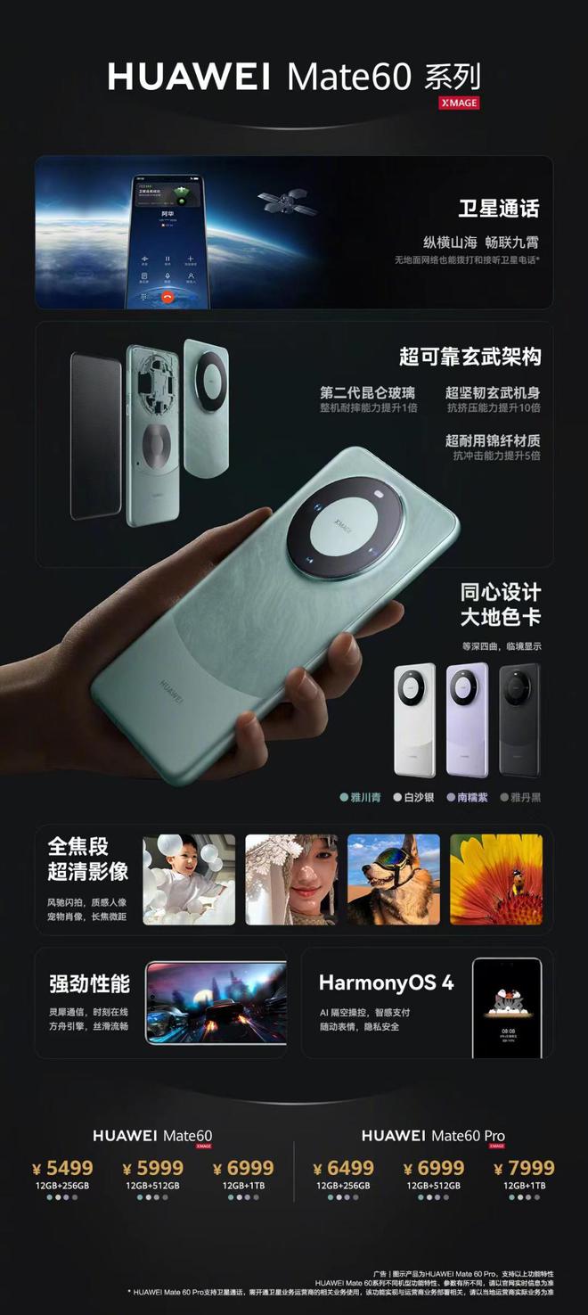 华为 Mate 60 Pro 手机拆解：国产零件价值占比达 47%