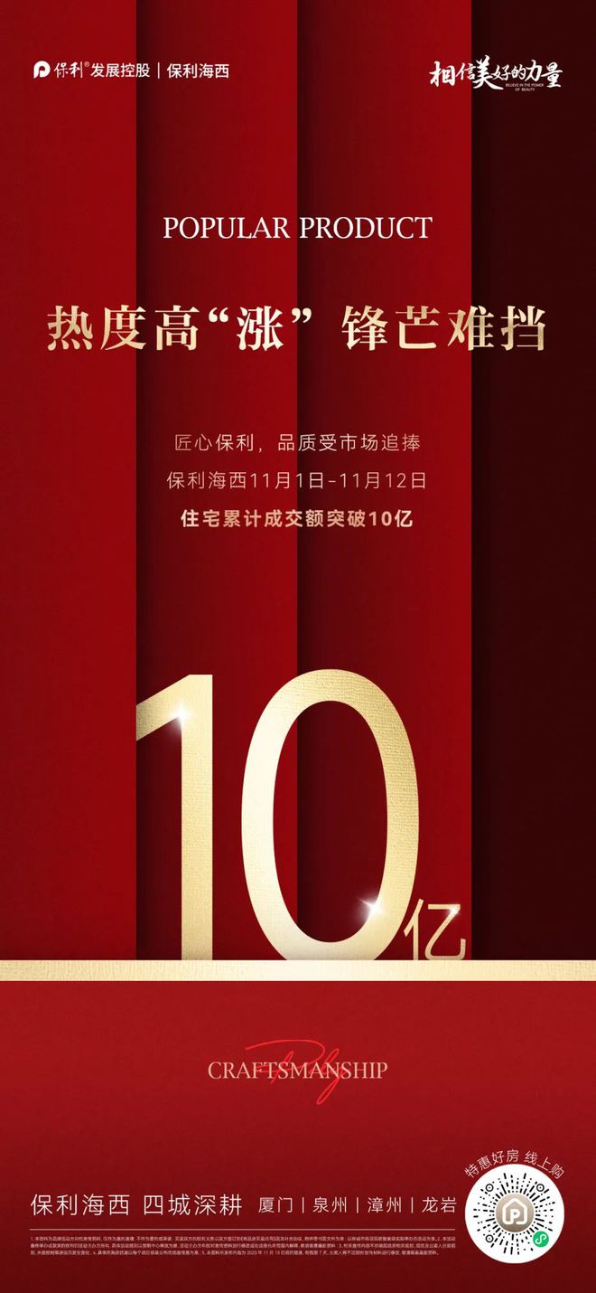 越“涨”越好卖？！这家房企双11销售破10亿！