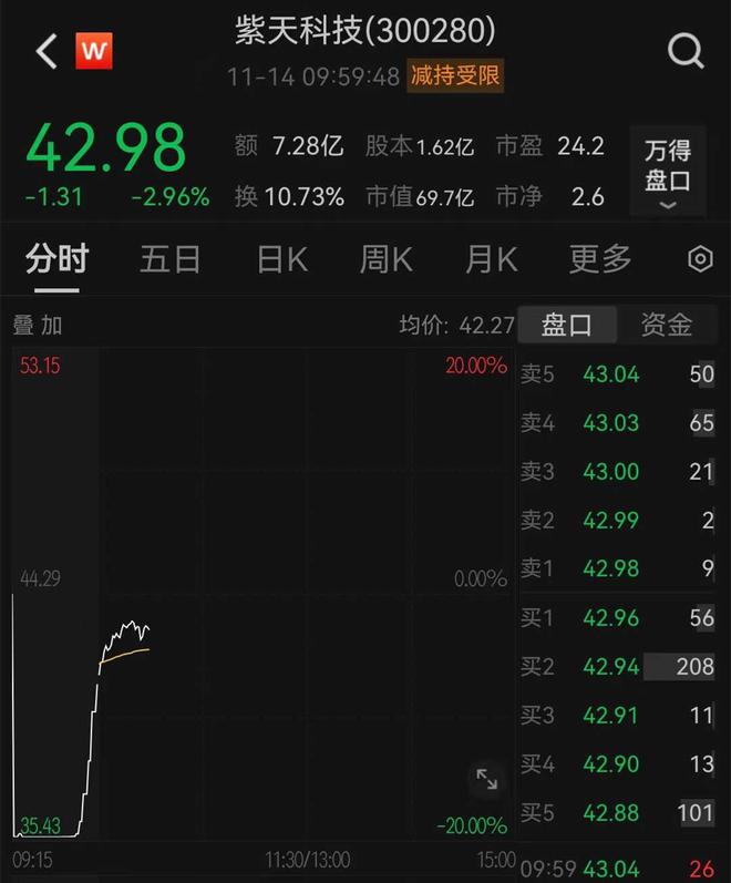 紫天科技股价下跌，公司及控股股东被立案调查