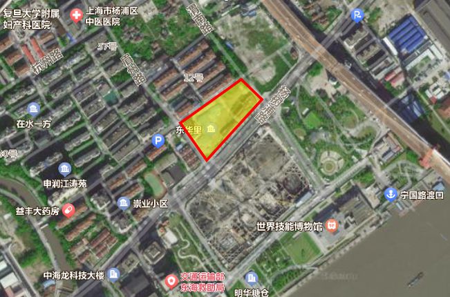 上海市杨浦区平凉社区商办地块3.7655亿元成交，需引入总部型企业入驻