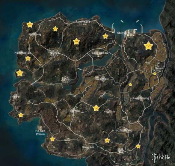 pubg泰戈密室位置图片-pubg泰戈密室位置图片一览