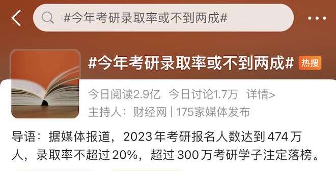 二战考研人成主力军？录取率竟高达50%？！